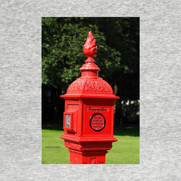 Historical fire alarm, Berlin, Germany, Europe by Kruegerfoto